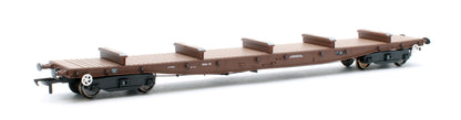 RT-OO-BRV-402 Borail MB Bauxite Livery with 5 Bolsters No. B946083 and B946096 - Twin Pack