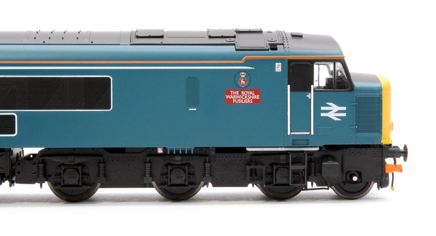 Pre-Owned Class 45/1 45104 'The Royal Warwickshire Fusiliers' BR Blue (orange cantrail stripe, black bonnet/cab, NSE flashes)  Diesel Locomotive
