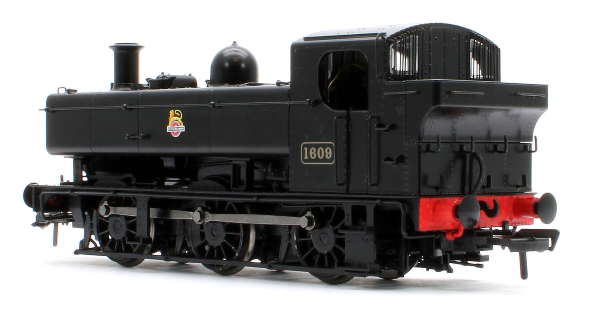 MR-301A Class 16xx 0-6-0PT BR Black Early Emblem 1609 Steam Locomotive