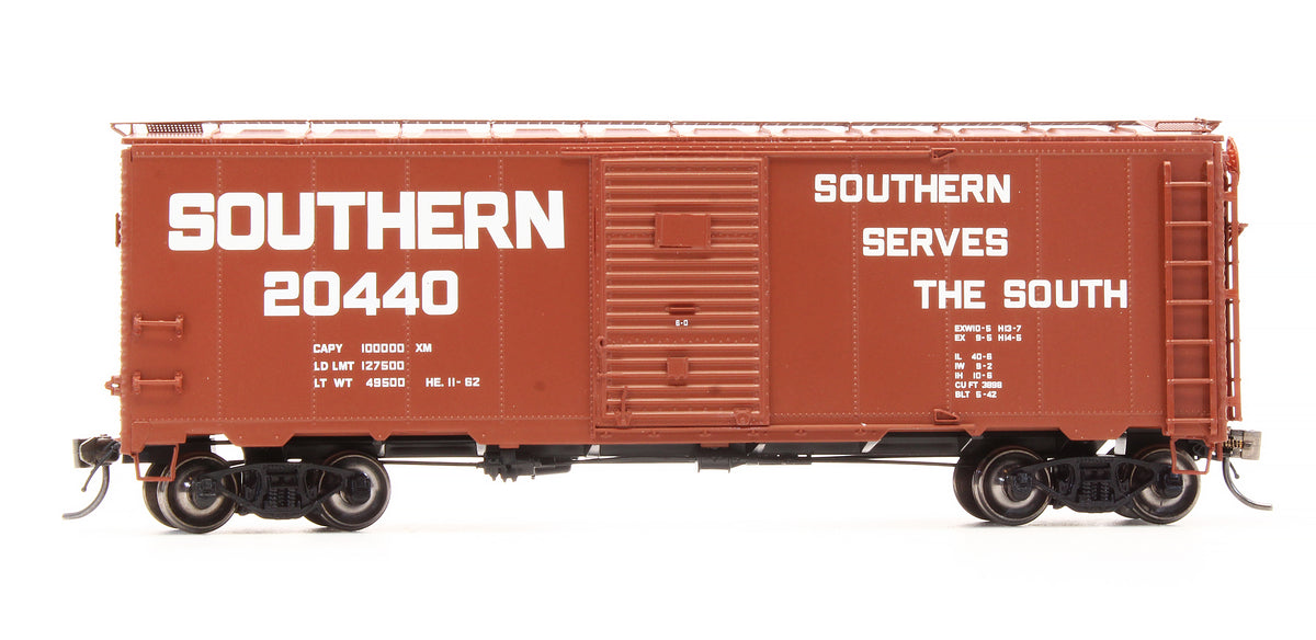 Pre-Owned 45814-23 10' 6" Mod 1937 AAR Box Car Southern Billboard - Road #20440