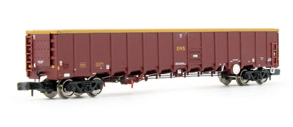 Pre-Owned 377-651 MBA Megabox High Sided Bogie Box Wagon Without Buffers EWS '500178'