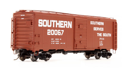 Pre-Owned 45814-19 10' 6" Mod 1937 AAR Box Car Southern Billboard - Road #20067