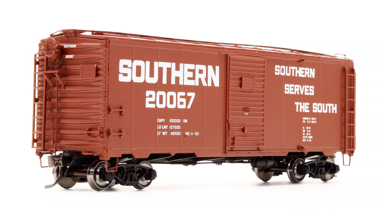 Pre-Owned 45814-19 10' 6" Mod 1937 AAR Box Car Southern Billboard - Road #20067