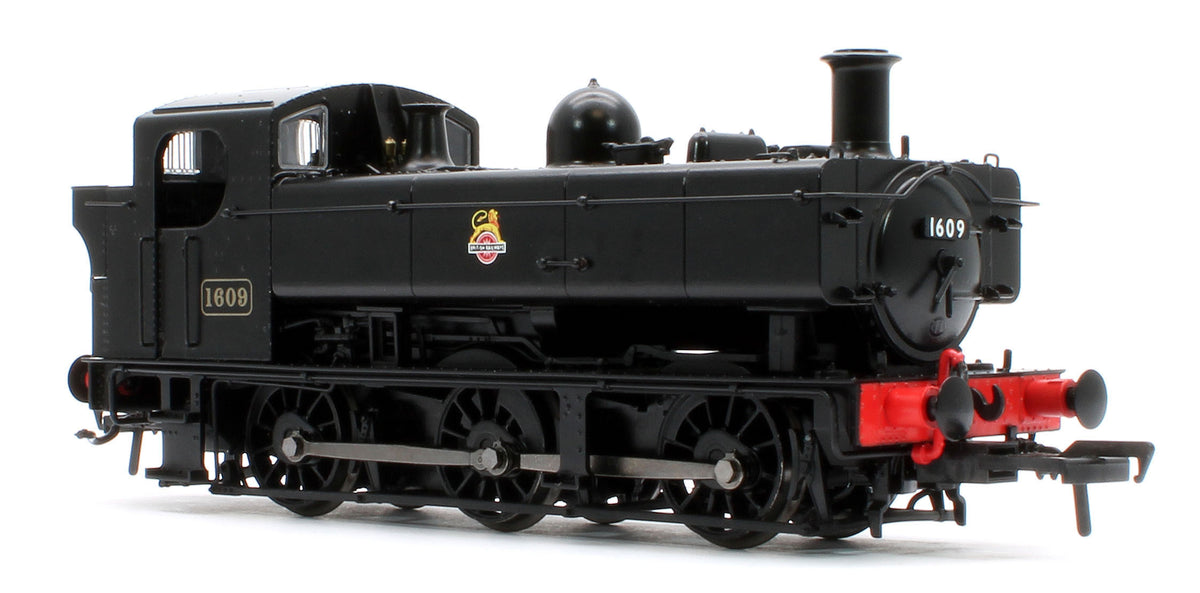 MR-301A Class 16xx 0-6-0PT BR Black Early Emblem 1609 Steam Locomotive