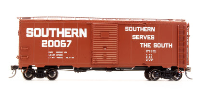 Pre-Owned 45814-19 10' 6" Mod 1937 AAR Box Car Southern Billboard - Road #20067