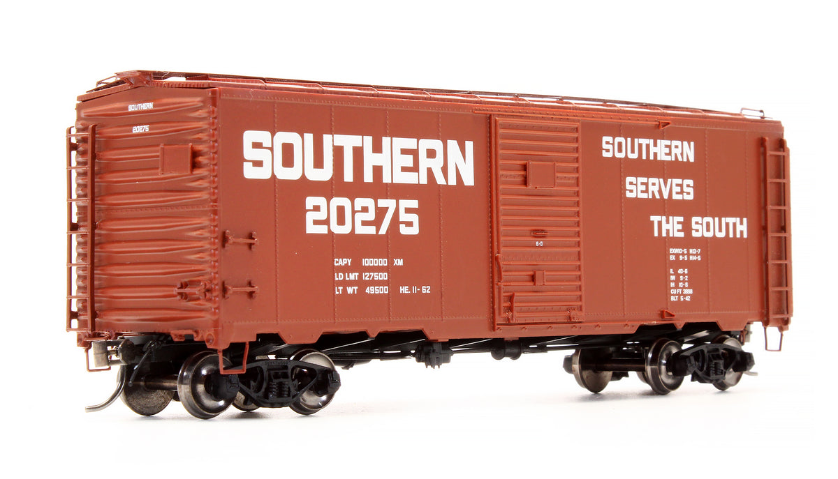 Pre-Owned 45814-21 10' 6" Mod 1937 AAR Box Car Southern Billboard - Road #20275