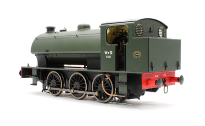 J94 Austerity 'Warrington' WD150 War Department Green 0-6-0 Tank Locomotive (DCC Sound)