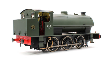 J94 Austerity 'Warrington' WD150 War Department Green 0-6-0 Tank Locomotive (DCC Sound)