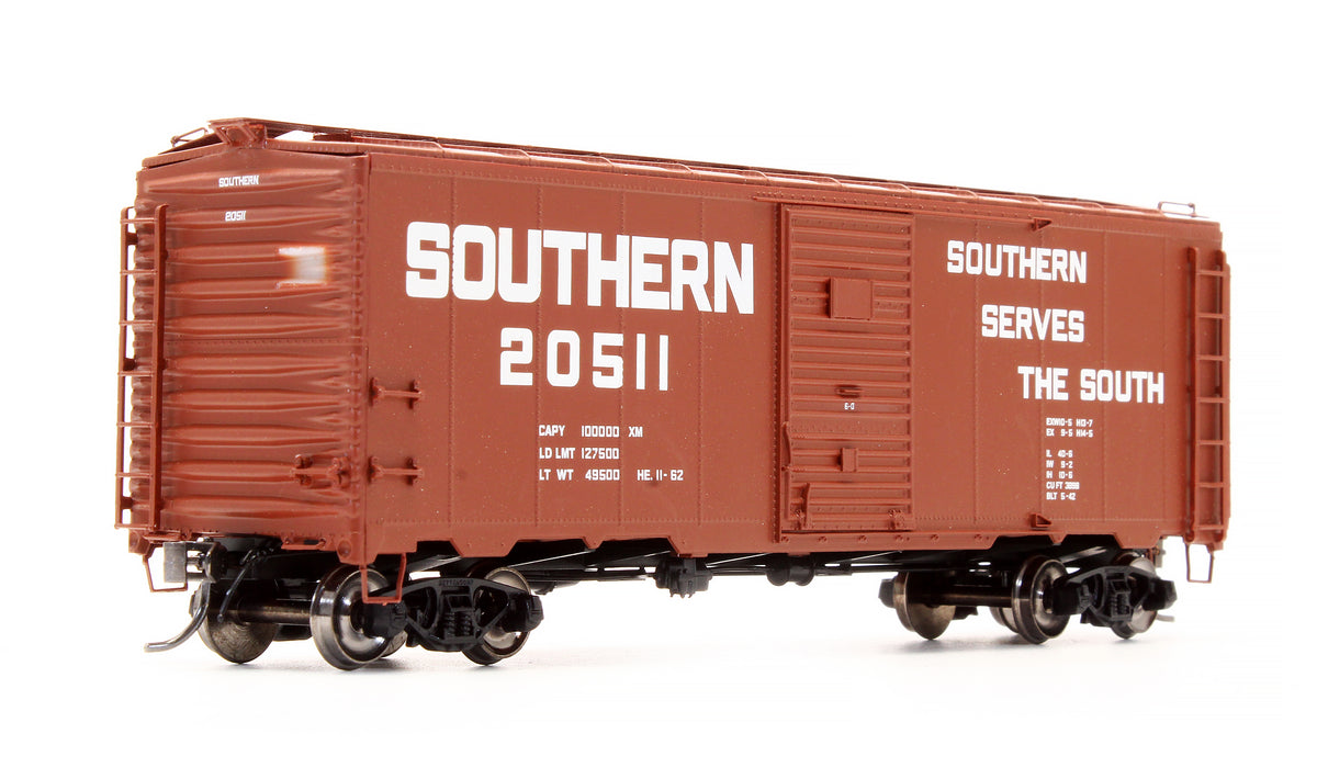 Pre-Owned 45814-24 10' 6" Mod 1937 AAR Box Car Southern Billboard - Road #20511