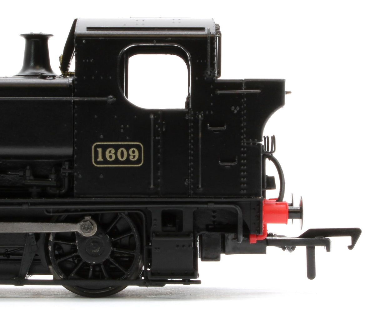 MR-301A Class 16xx 0-6-0PT BR Black Early Emblem 1609 Steam Locomotive