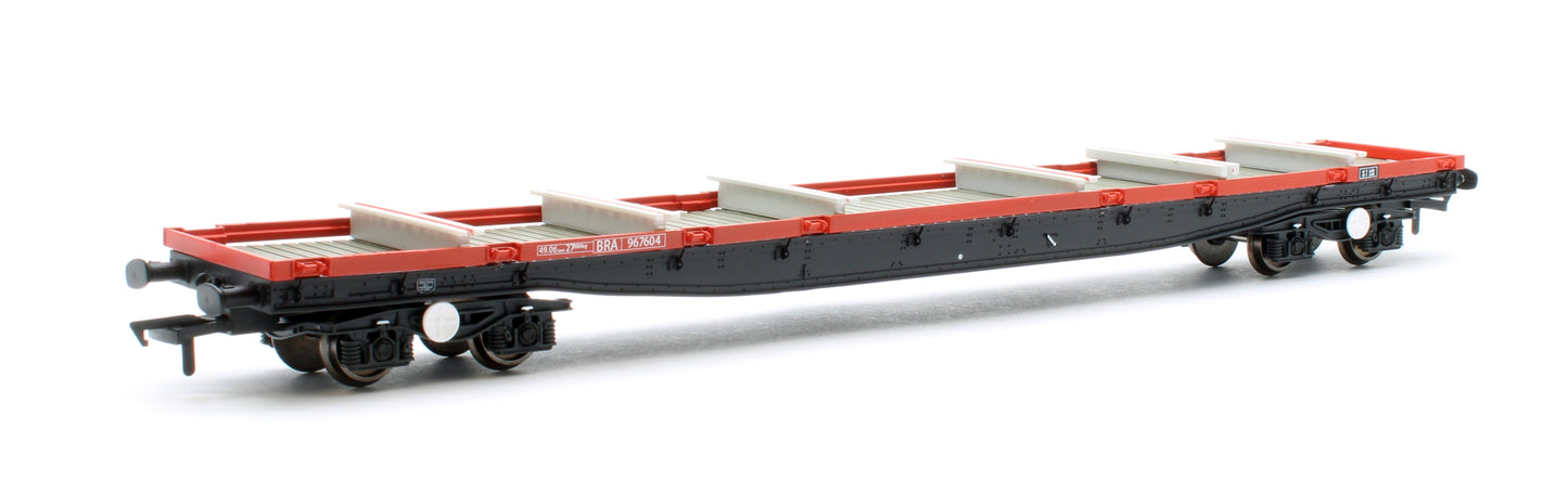 Pre-Owned RT-OO-BRA-404 Borail BRA Railfreight Red - Twin Pack