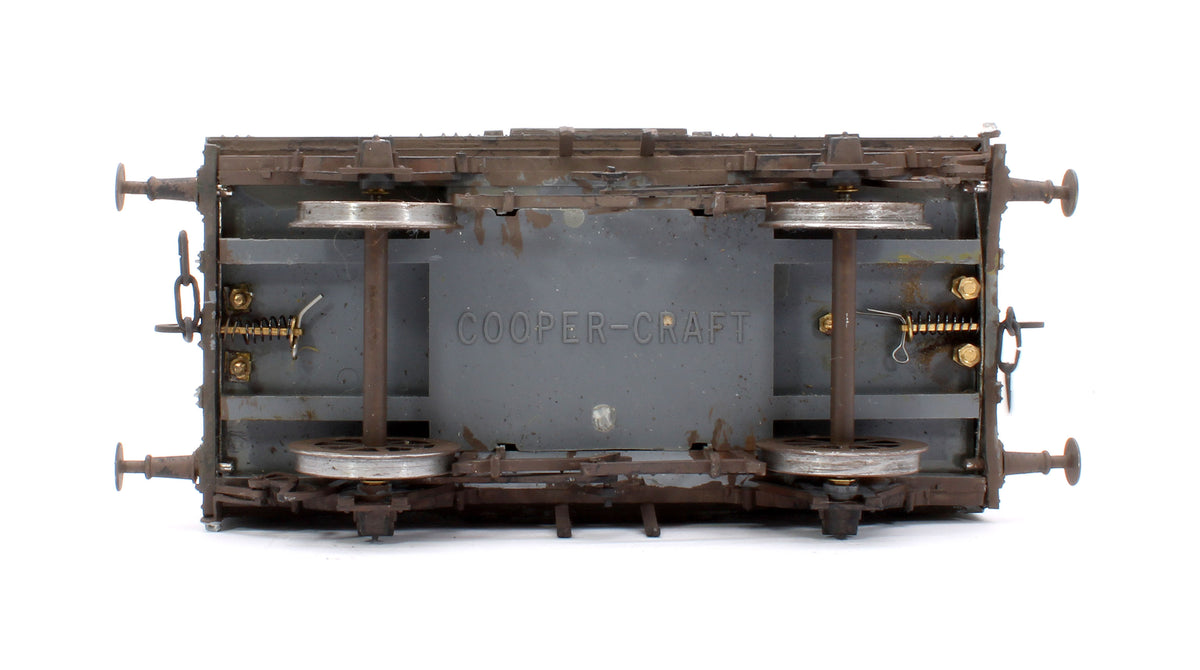 Pre-Owned Kit Built BR Grey 10T 7 Plank Coal Wagon No.W29630 - Weathered