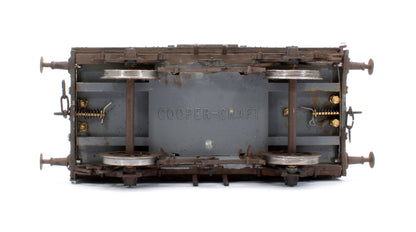 Pre-Owned Kit Built BR Grey 10T 7 Plank Coal Wagon No.W29630 - Weathered