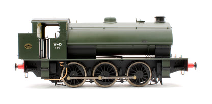 J94 Austerity 'Warrington' WD150 War Department Green 0-6-0 Tank Locomotive