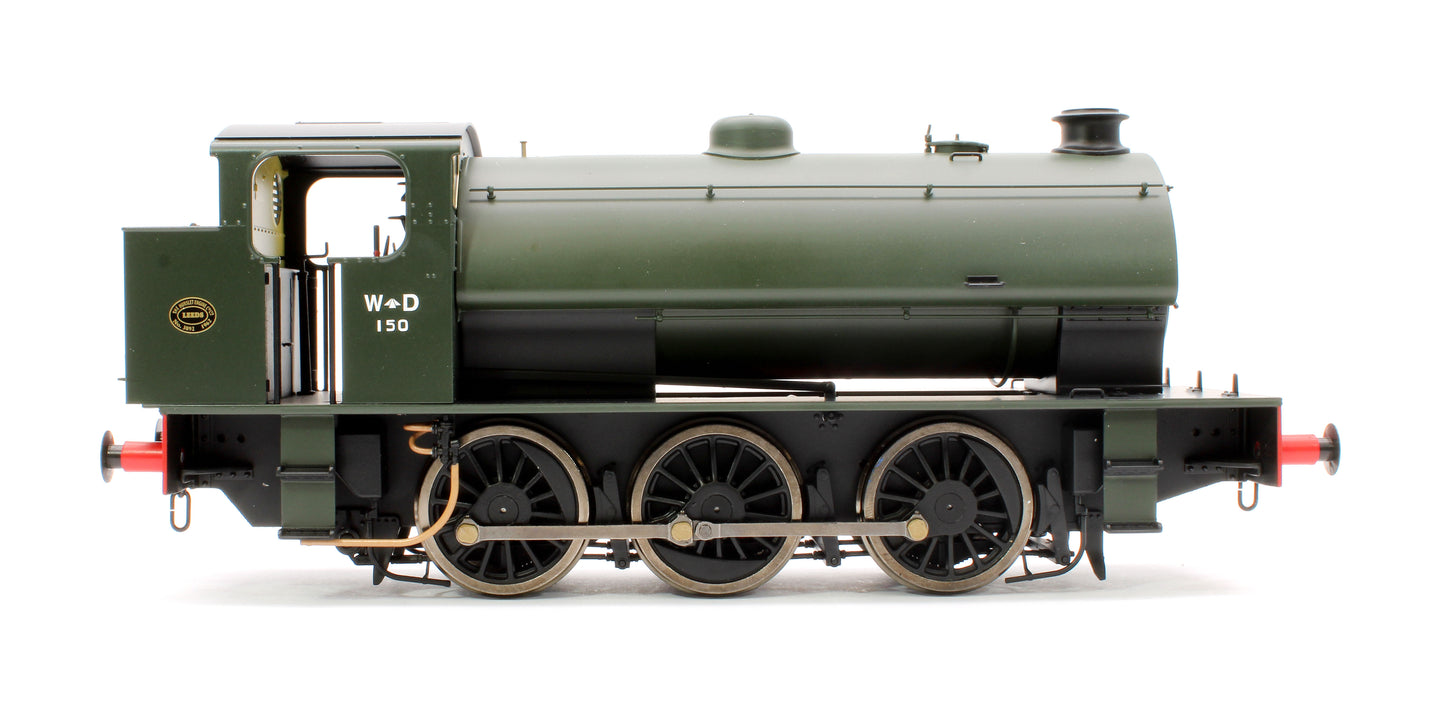 J94 Austerity 'Warrington' WD150 War Department Green 0-6-0 Tank Locomotive (DCC Sound)