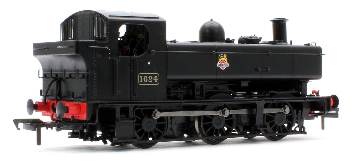 MR-301C Class 16xx 0-6-0PT BR Black Early Emblem 1624 Steam Locomotive