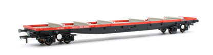 Pre-Owned RT-OO-BRA-404 Borail BRA Railfreight Red - Twin Pack