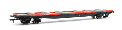 Pre-Owned RT-OO-BRA-404 Borail BRA Railfreight Red - Twin Pack