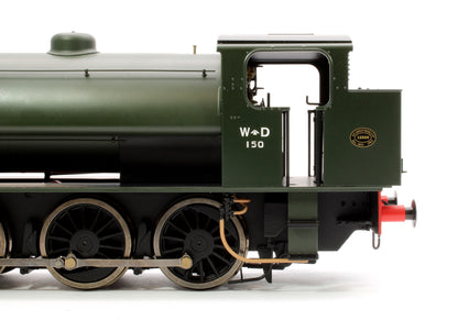 J94 Austerity 'Warrington' WD150 War Department Green 0-6-0 Tank Locomotive (DCC Fitted)