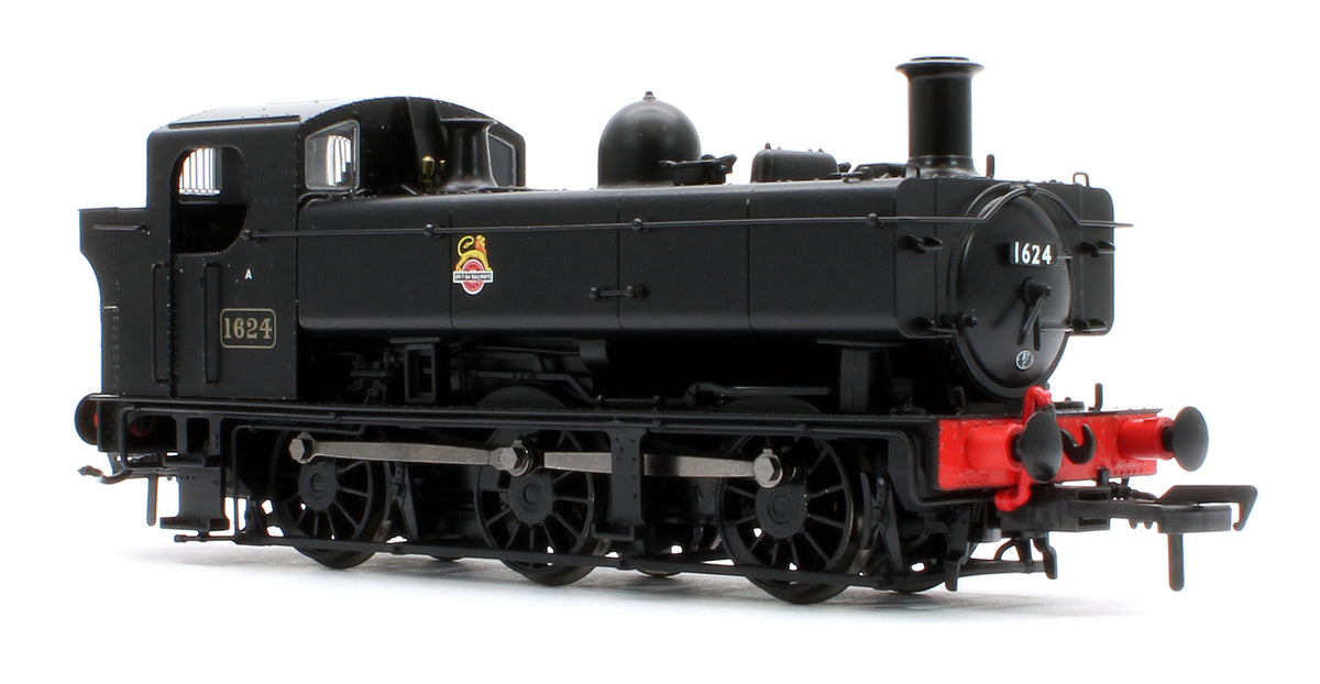 MR-301C Class 16xx 0-6-0PT BR Black Early Emblem 1624 Steam Locomotive