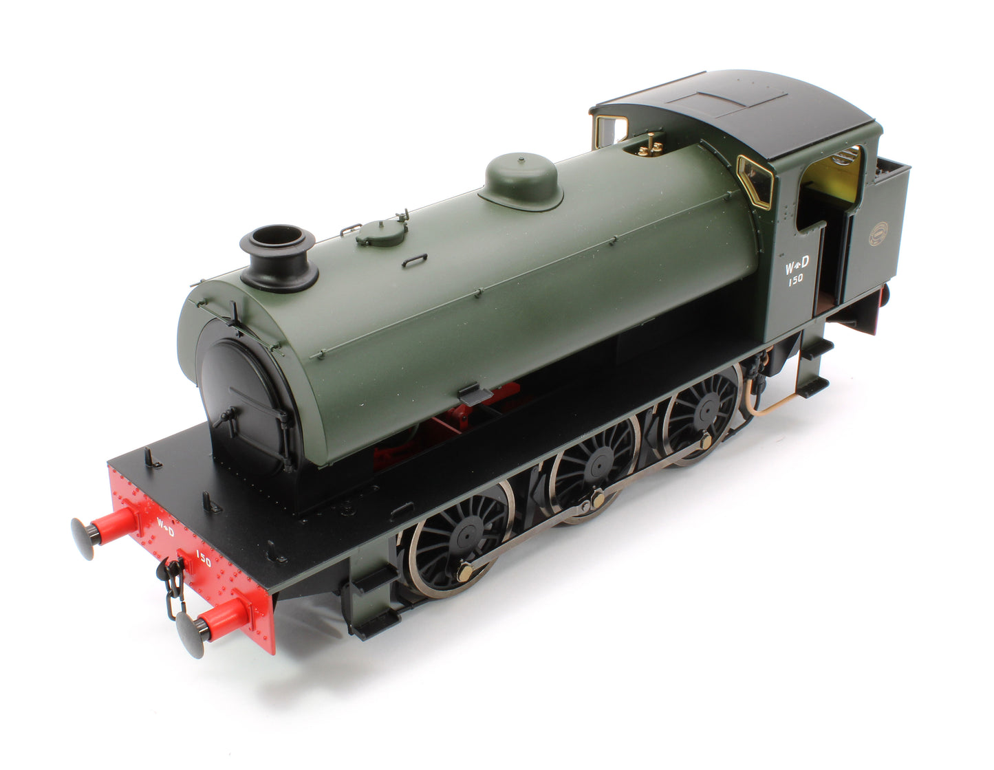 J94 Austerity 'Warrington' WD150 War Department Green 0-6-0 Tank Locomotive