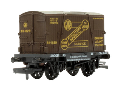 Pre-Owned 54331-8 GWR Conflat Wagon '39005' & Container