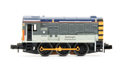 Pre-Owned Class 08653 BR Railfreight Distribution Diesel Shunter Locomotive