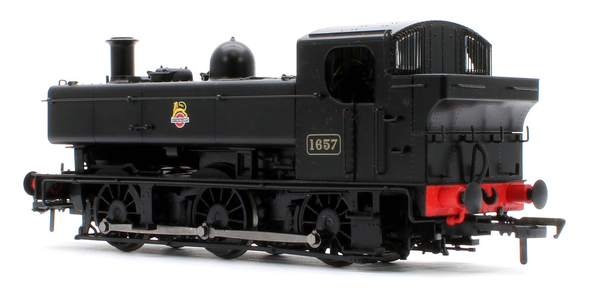 MR-301D Class 16xx 0-6-0PT BR Black Early Emblem 1657 Steam Locomotive