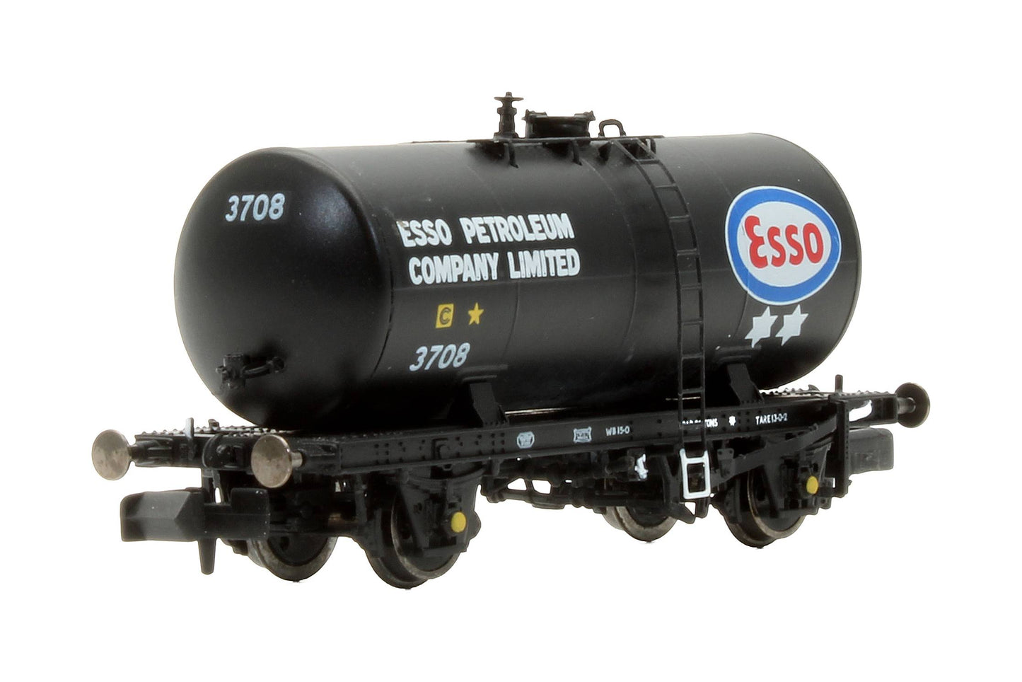 Pre-Owned N35T-301 3x Esso Class B Tanker Wagons Original Suspension