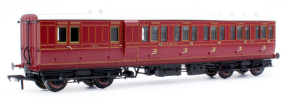 978001 48' SECR ‘Evolution’ Bogie Coach Non-Corridor Carriage No.973, No.881 & No.1010 3-Pack
