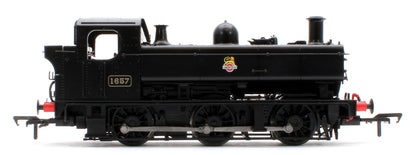 MR-301D Class 16xx 0-6-0PT BR Black Early Emblem 1657 Steam Locomotive