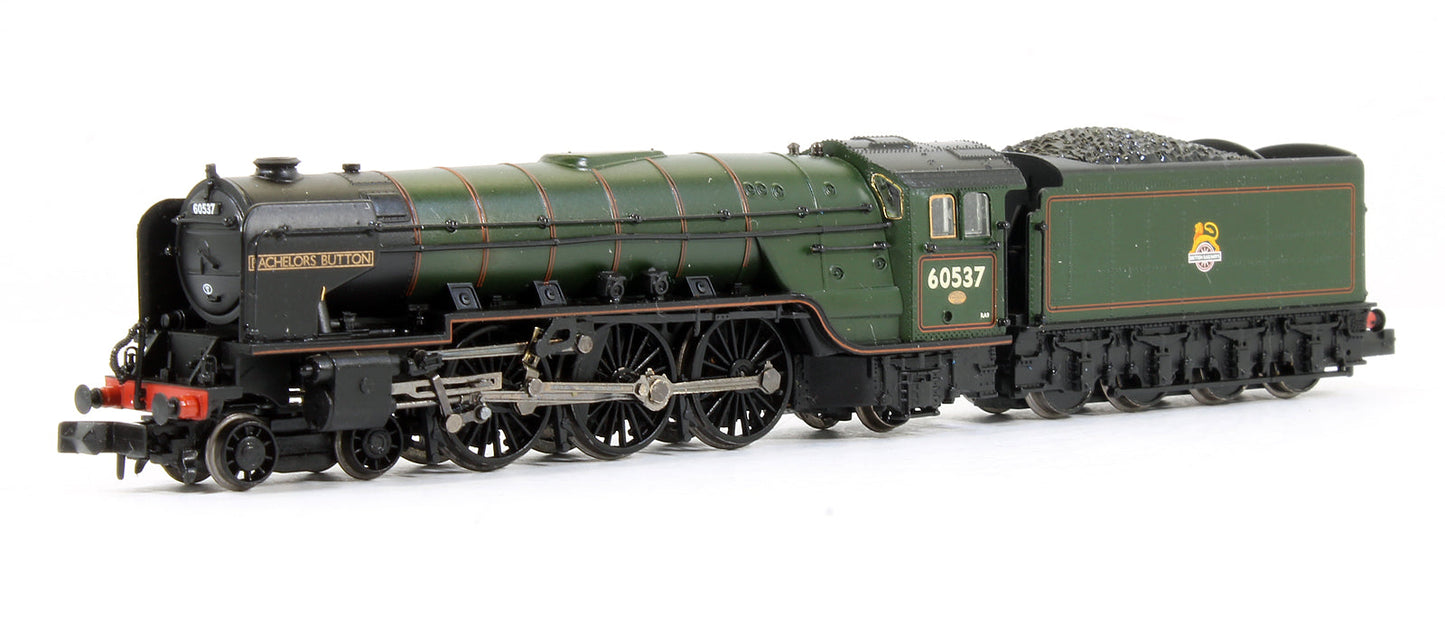 Pre-Owned Class A2 60537 'Bachelors Button' BR Green Early Emblem Steam Locomotive (DCC Fitted)