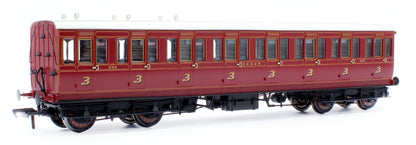 978001 48' SECR ‘Evolution’ Bogie Coach Non-Corridor Carriage No.973, No.881 & No.1010 3-Pack