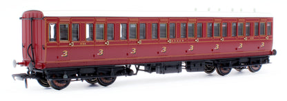 978001 48' SECR ‘Evolution’ Bogie Coach Non-Corridor Carriage No.973, No.881 & No.1010 3-Pack