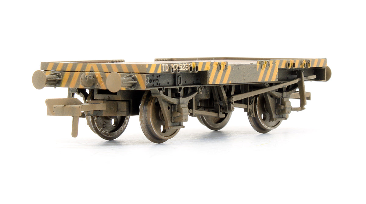 Pre-Owned Conflat A BR Yellow - Weathered Shunter's Running Wagon - Exclusive Edition