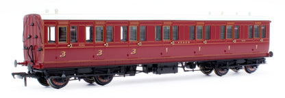978001 48' SECR ‘Evolution’ Bogie Coach Non-Corridor Carriage No.973, No.881 & No.1010 3-Pack