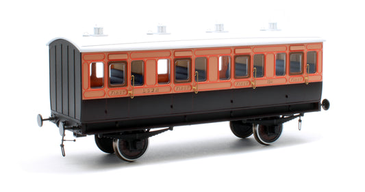 7P-020-450 Stroudley 4 Wheel LSWR suburban oil lit All first No 124