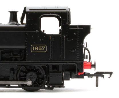 MR-301D Class 16xx 0-6-0PT BR Black Early Emblem 1657 Steam Locomotive