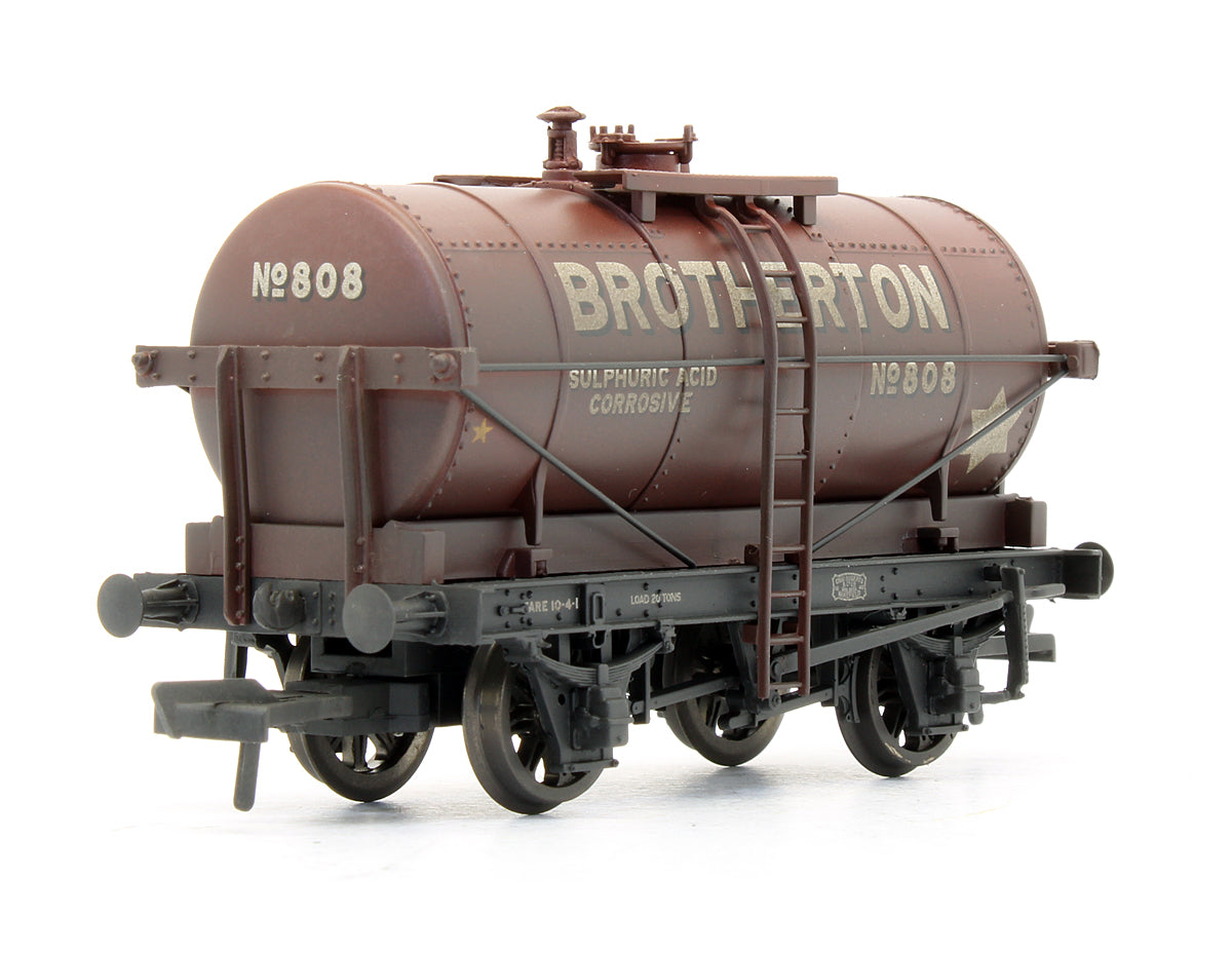 Pre-Owned 14 Ton Tank Wagon 'Brotherton' No.808 - Weathered - Limited Edition