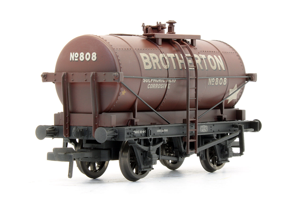 Pre-Owned 14 Ton Tank Wagon 'Brotherton' No.808 - Weathered - Limited Edition