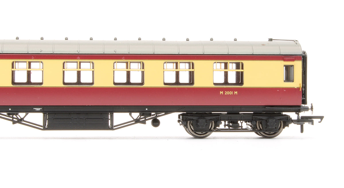 Pre-Owned BR (EX-LMS) Crimson & Cream Corridor 3rd Class Coach 'M2001M'