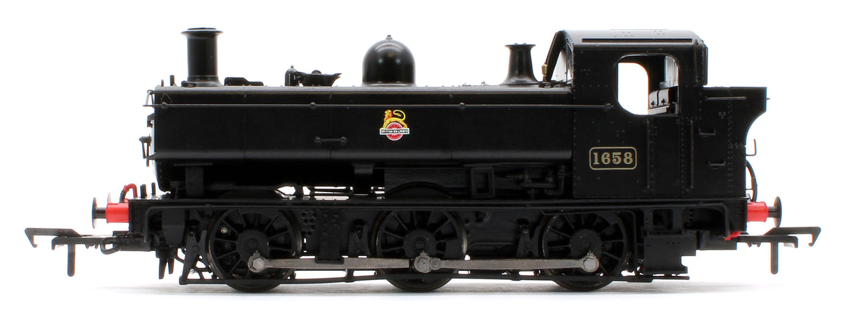 MR-301F Class 16xx 0-6-0PT BR Black Early Emblem 1658 Steam Locomotive