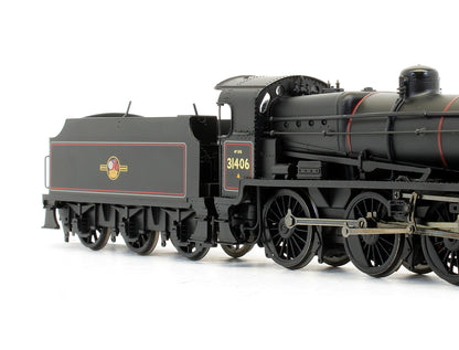 Pre-Owned N Class BR Black Lined Black Late Crest '31406' Steam Locomotive