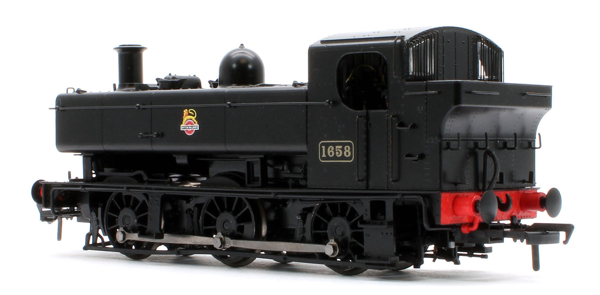 MR-301F Class 16xx 0-6-0PT BR Black Early Emblem 1658 Steam Locomotive