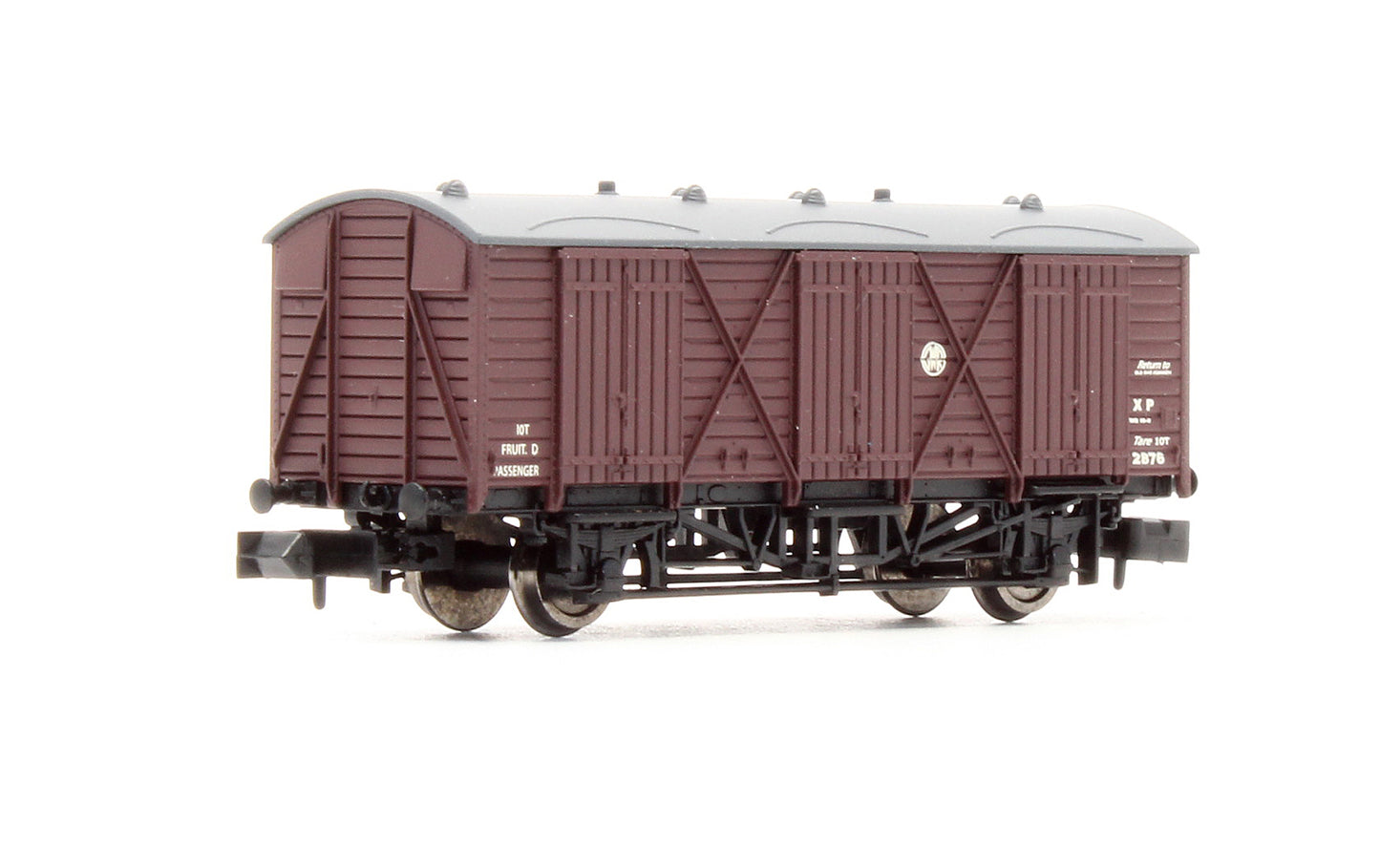 Pre-Owned Fruit D Passenger Van GWR Shirtbutton Brown  '2876'