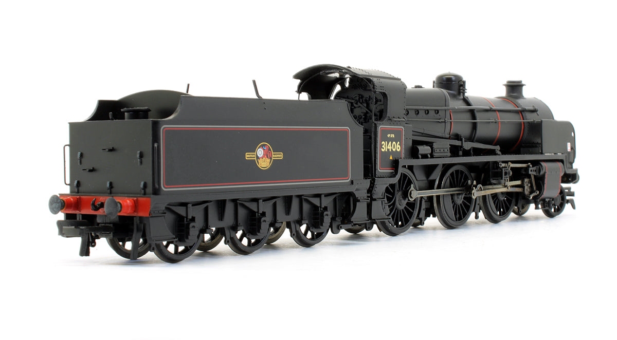 Pre-Owned N Class BR Black Lined Black Late Crest '31406' Steam Locomotive