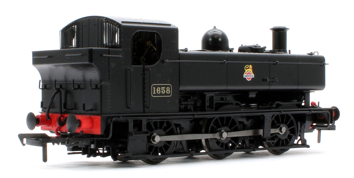 MR-301F Class 16xx 0-6-0PT BR Black Early Emblem 1658 Steam Locomotive