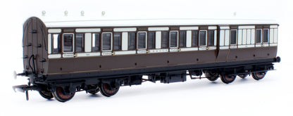 978029 48' LBSCR ‘Evolution’ Bogie Coach Non-Corridor Carriage No.501, No.751 & No.530 3-Pack