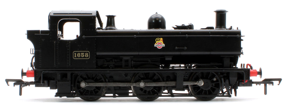 MR-301F Class 16xx 0-6-0PT BR Black Early Emblem 1658 Steam Locomotive
