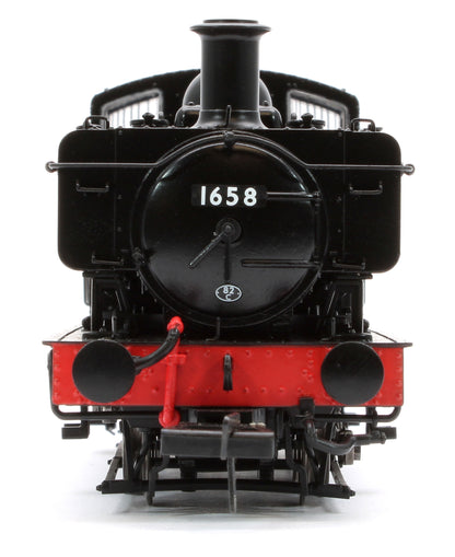 MR-301F Class 16xx 0-6-0PT BR Black Early Emblem 1658 Steam Locomotive